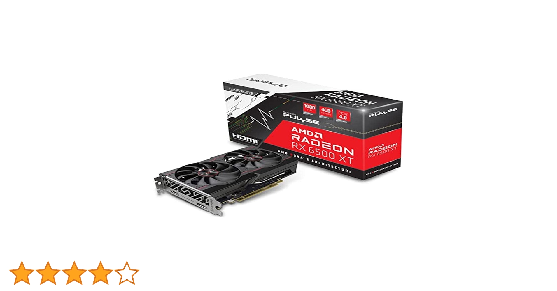 Amazon | Sapphire Pulse AMD Radeon RX 6500 XT ゲーミング